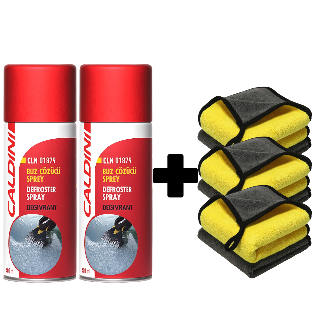 CALDINI - Спрей за размразяване на стъкла - 400 мл