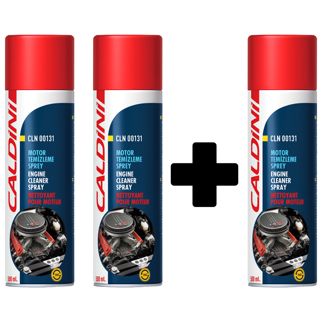 CALDINI - Спрей за безводно почистване на двигател - 500 мл
