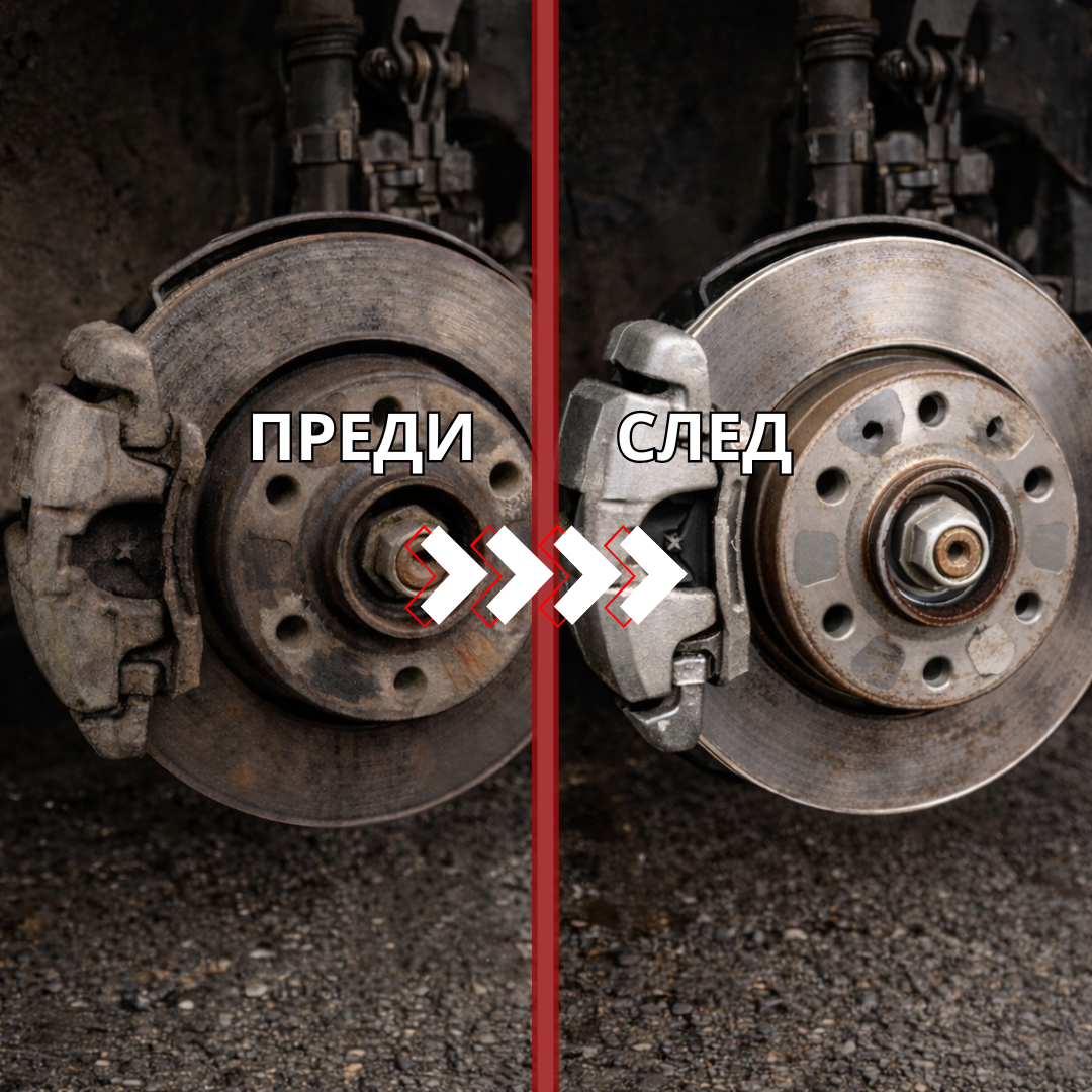 CALDINI - Спрей за почистване и обезмасляване на всякакви части - 500 мл